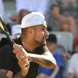 Nick Kyrgios n'a plus joué depuis juin 2023 et une défaite au premier tour du tournoi de Stuttgart (archives). KEYSTONE/DPA/MARIJAN MURAT